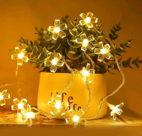 Blossom Flower LED String Lights β Fairy Decorative Lights for Home, Parties & Festivals