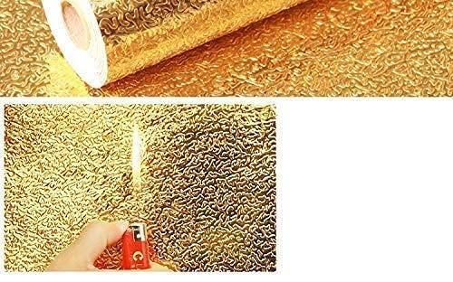 Waterproof Aluminum Kitchen Foil Sticker – Oil-Proof, Heat Resistant, Easy to Clean (60×200 cm)