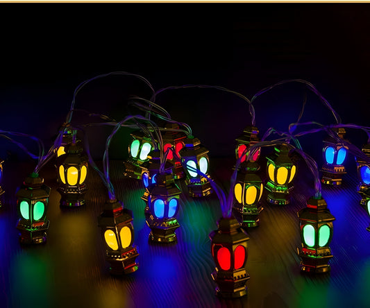 14 Lantern LED Globe Fairy String Lights – Decorative Curtain Lights for Diwali, Christmas & Home Décor