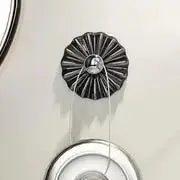 Flower Petal Design Adhesive Wall Hooks – Waterproof & No-Drill Stickers (5 Pcs Set)