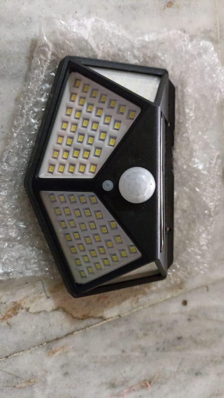 100 LED Solar Motion Sensor Security Light for Home & Garden